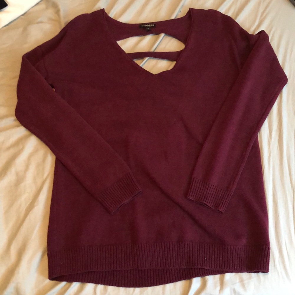 Ripped Back Sweater